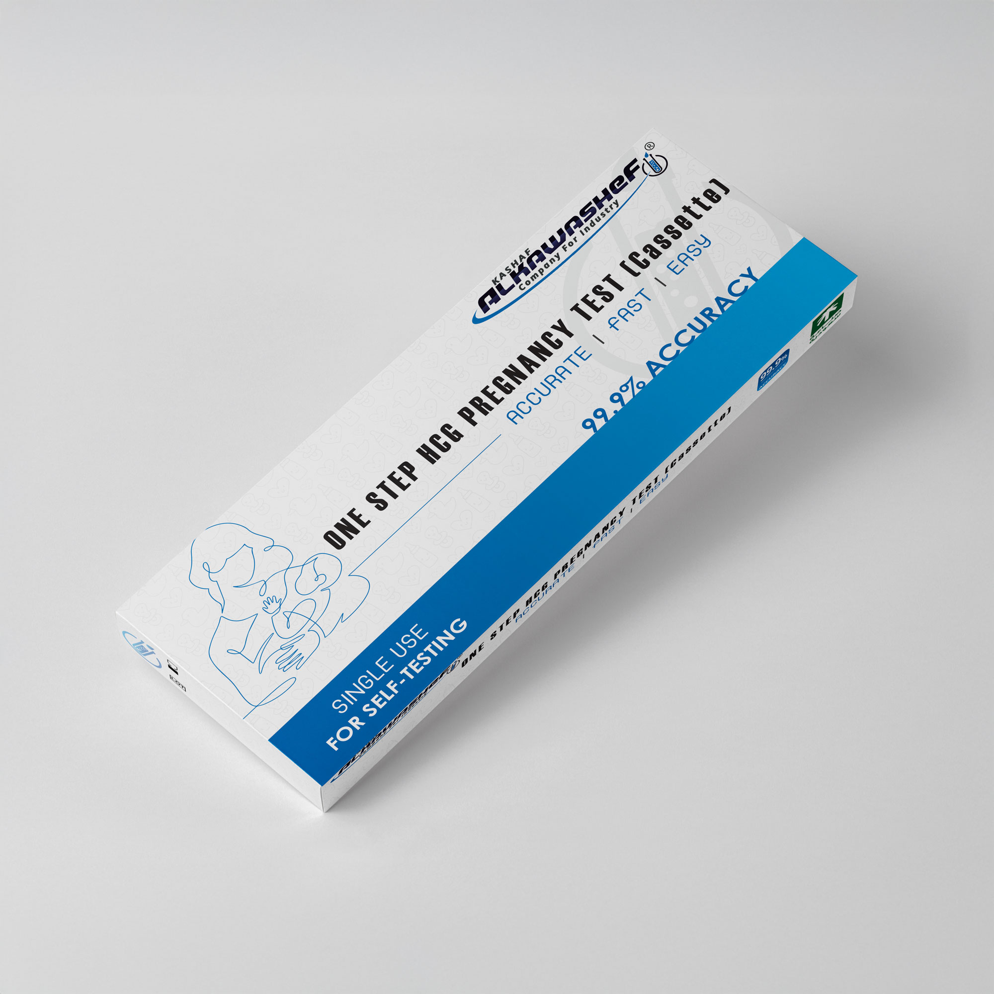 صورة One Step HCG Pregnency Test Cassette