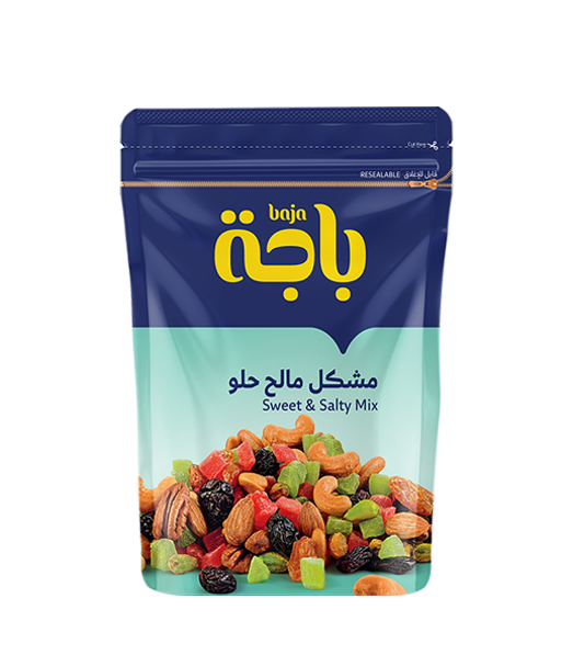 صورة مكسرات باجة مشكل حلوة ومالحة 