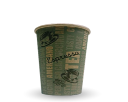 Show details for Paper cup 9oz green Espresso Picture of Paper cup 9oz green Espresso