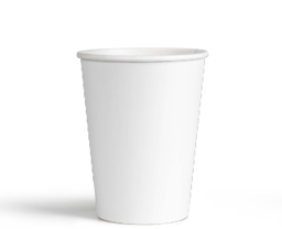 Show details for Paper cup 9oz white Picture of Paper cup 9oz white