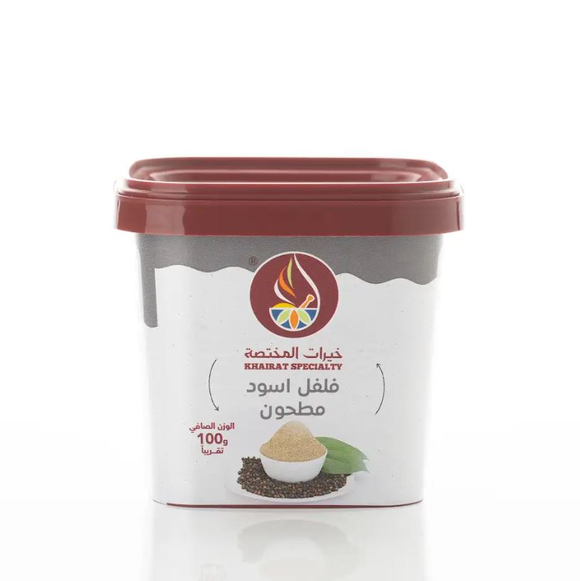 Picture of Black Pepper Powder 100 gm x 24 cans        