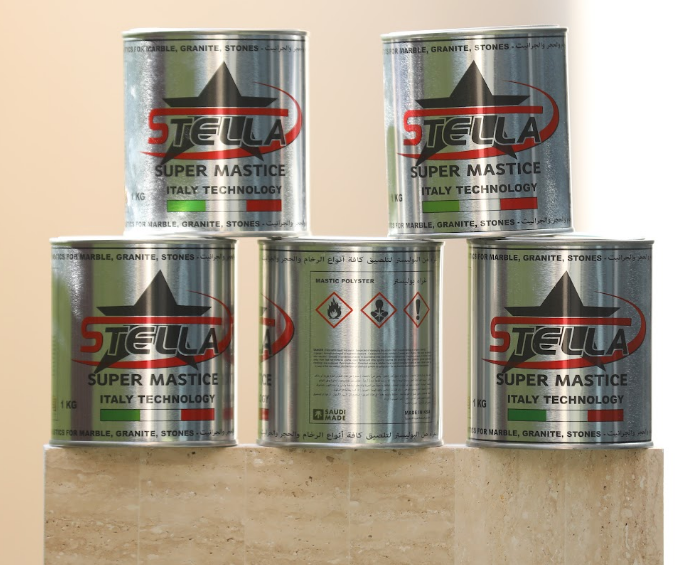 Picture of Beige Solid Cream Mastic 