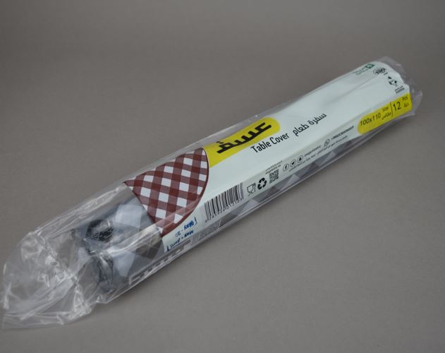 Picture of Plastic table cover and Garbage Bags